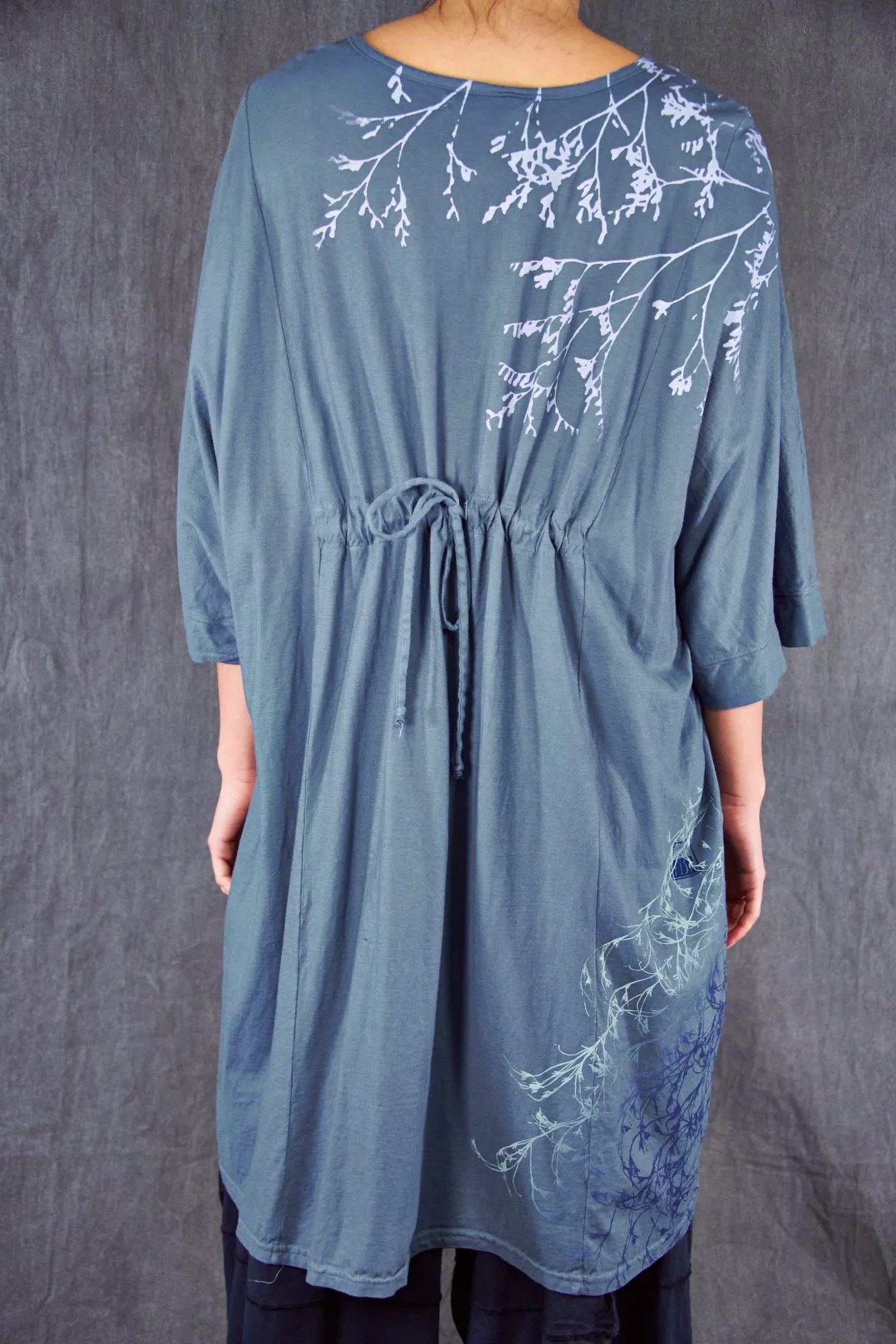 1566 Drawcord Tunic-Century Blue-P