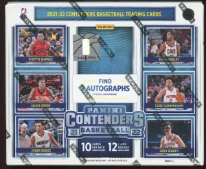 2021/22 Panini Contenders Basketball Hobby Box