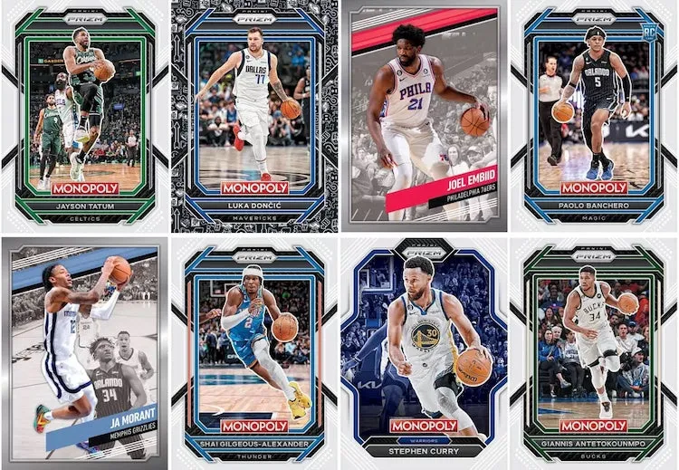 2022-23 Panini Prizm Monopoly Blaster Booster