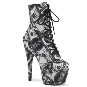 ADORE-1020DP  White-Black Fabric/White-Black Fabric