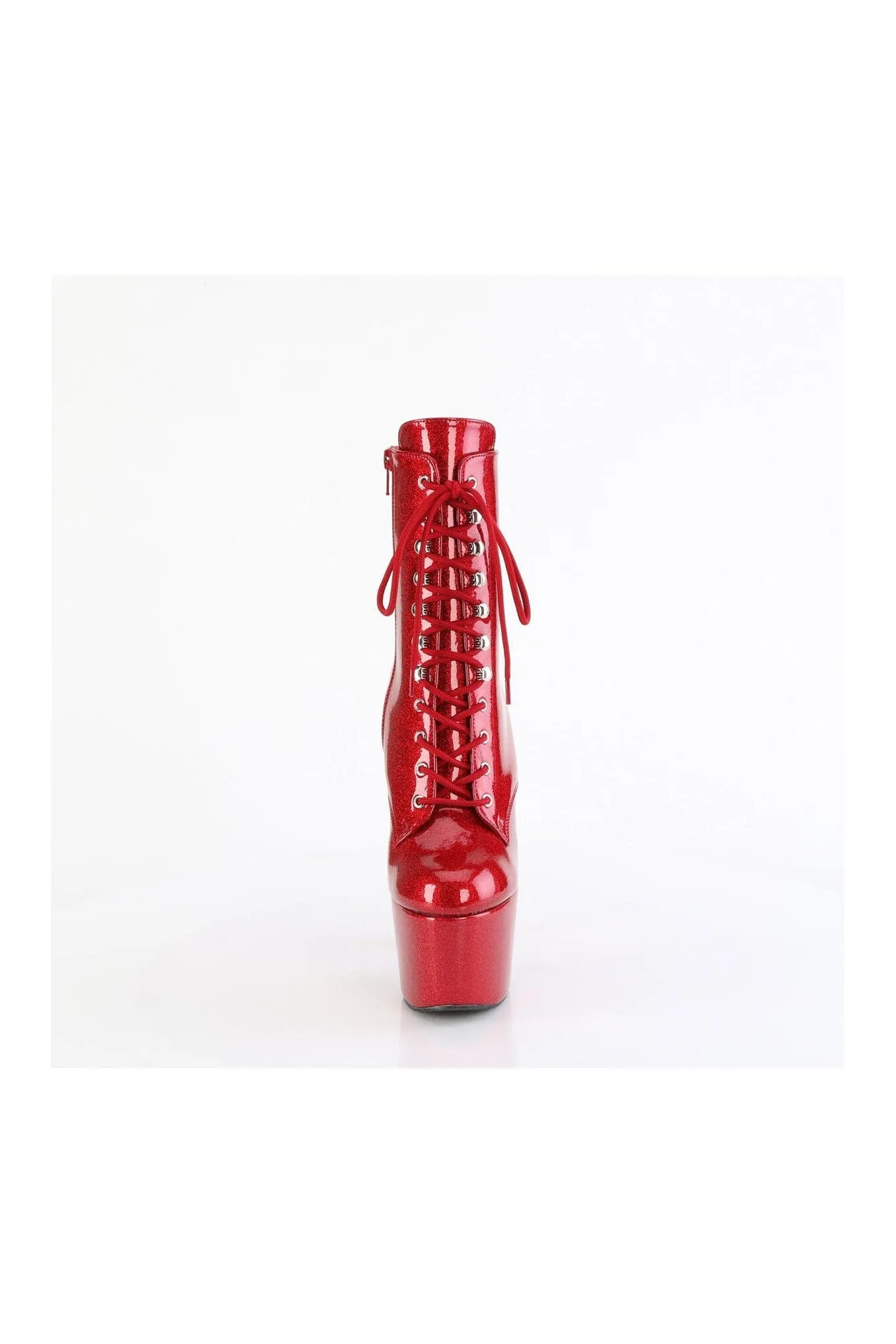 ADORE-1020GP Red Patent Ankle Boot