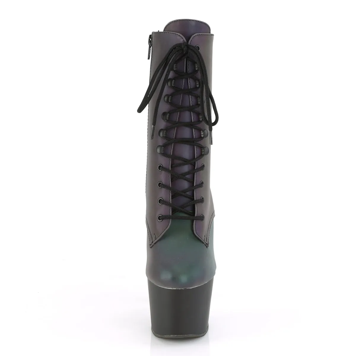 ADORE-1020REFL  Green Multi Reflective/Black Matte