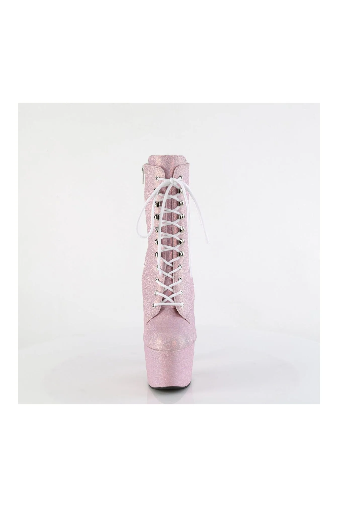 ADORE-1020SDG Pink Glitter Ankle Boot