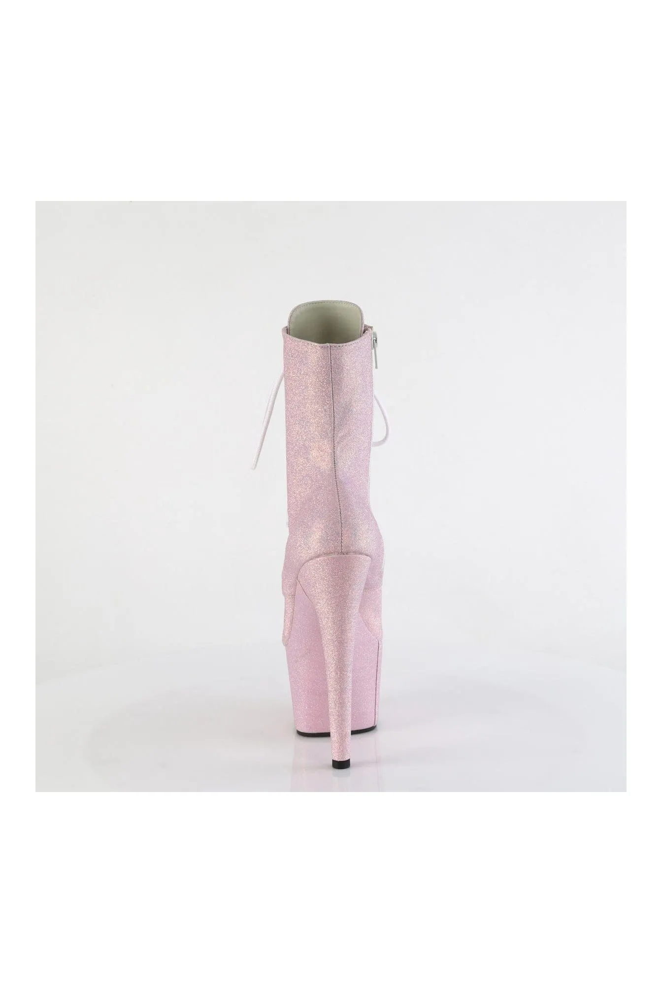 ADORE-1020SDG Pink Glitter Ankle Boot