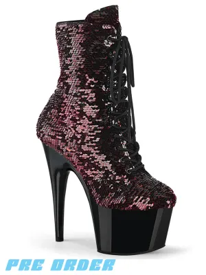 ADORE-1020SQ - BLACK / RED SEQUINS ✰ PRE ORDER ✰