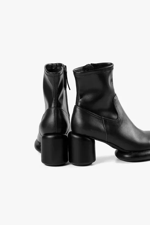 All Black Mod Kid Bootie
