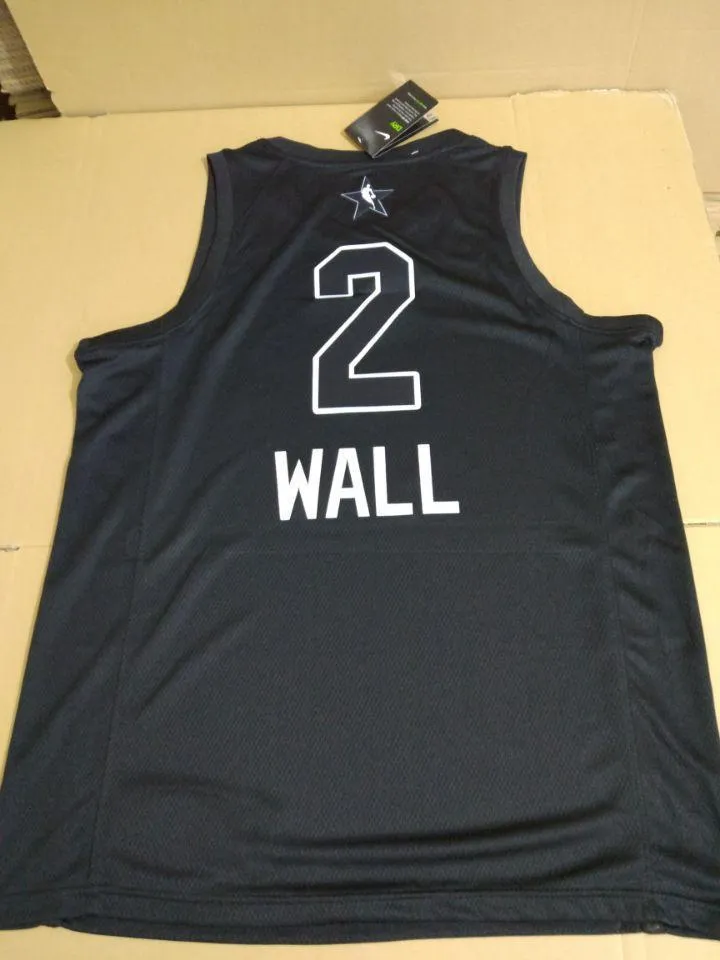 All Star Men 2 John Wall Jersey Black Washington Wizards Swingman Fanatics