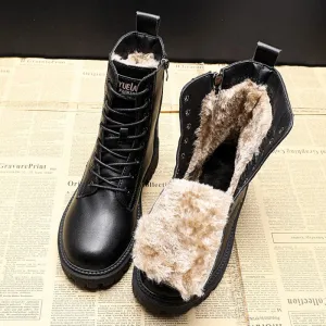 ArcticStride Insulated Leather Boots
