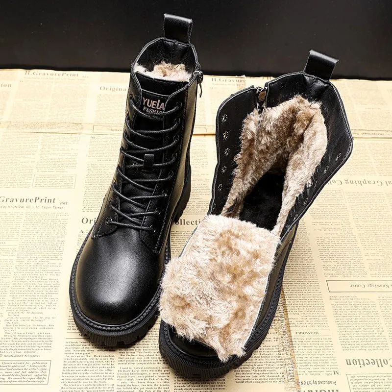 ArcticStride Insulated Leather Boots