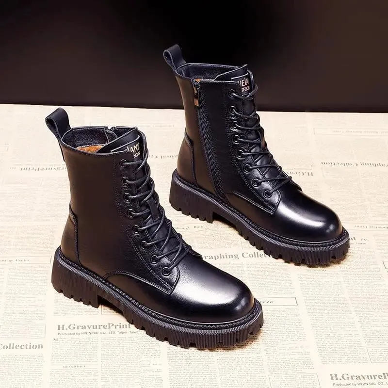 ArcticStride Insulated Leather Boots