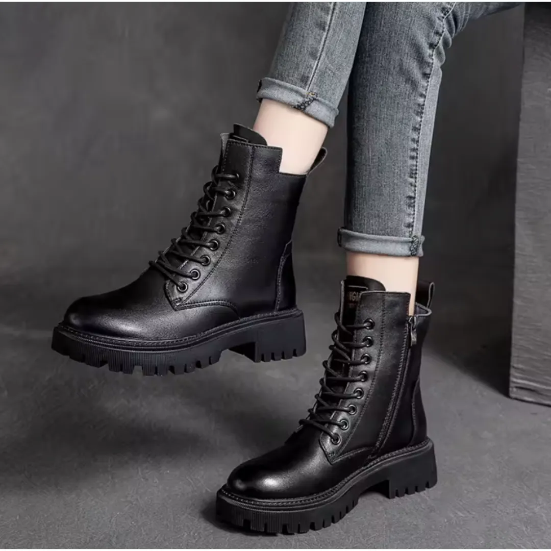 ArcticStride Insulated Leather Boots