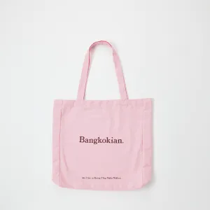 BANGKOKIAN. LINEN BAG - ROSE PETAL