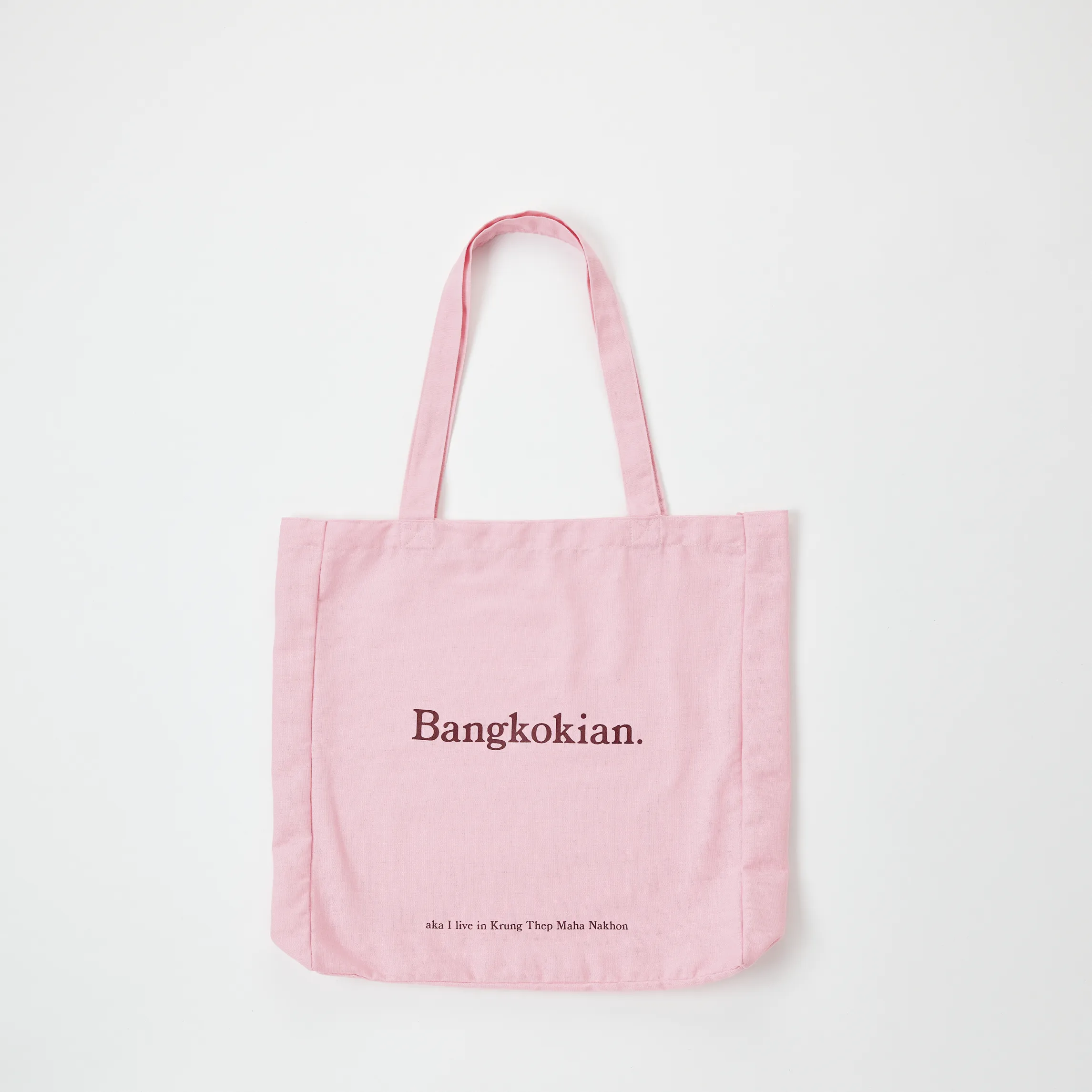 BANGKOKIAN. LINEN BAG - ROSE PETAL