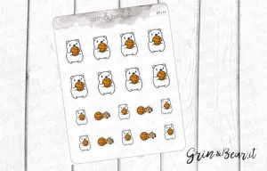 Basketball Barry! - Barry the Bear Stickers (BB116)
