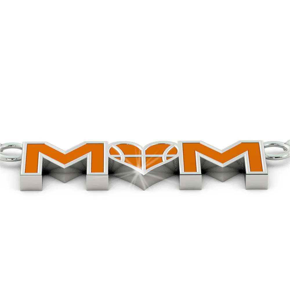 Basketball Love MOM (.925 silver)