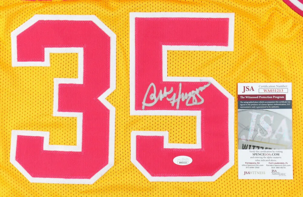 Bob Huggins Signed West Virginia Mountaineers Jersey (TSE) NCAA Basketball Coach