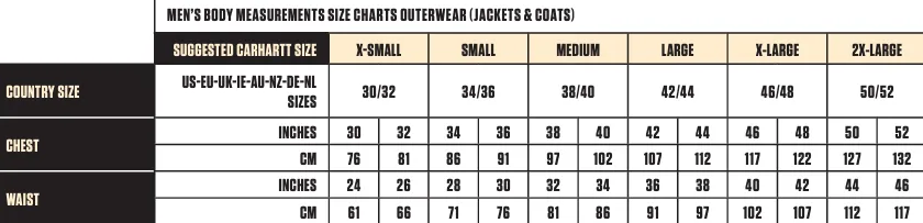 Carhartt Duck Active Jacket Carhartt Brown J130 - 104050