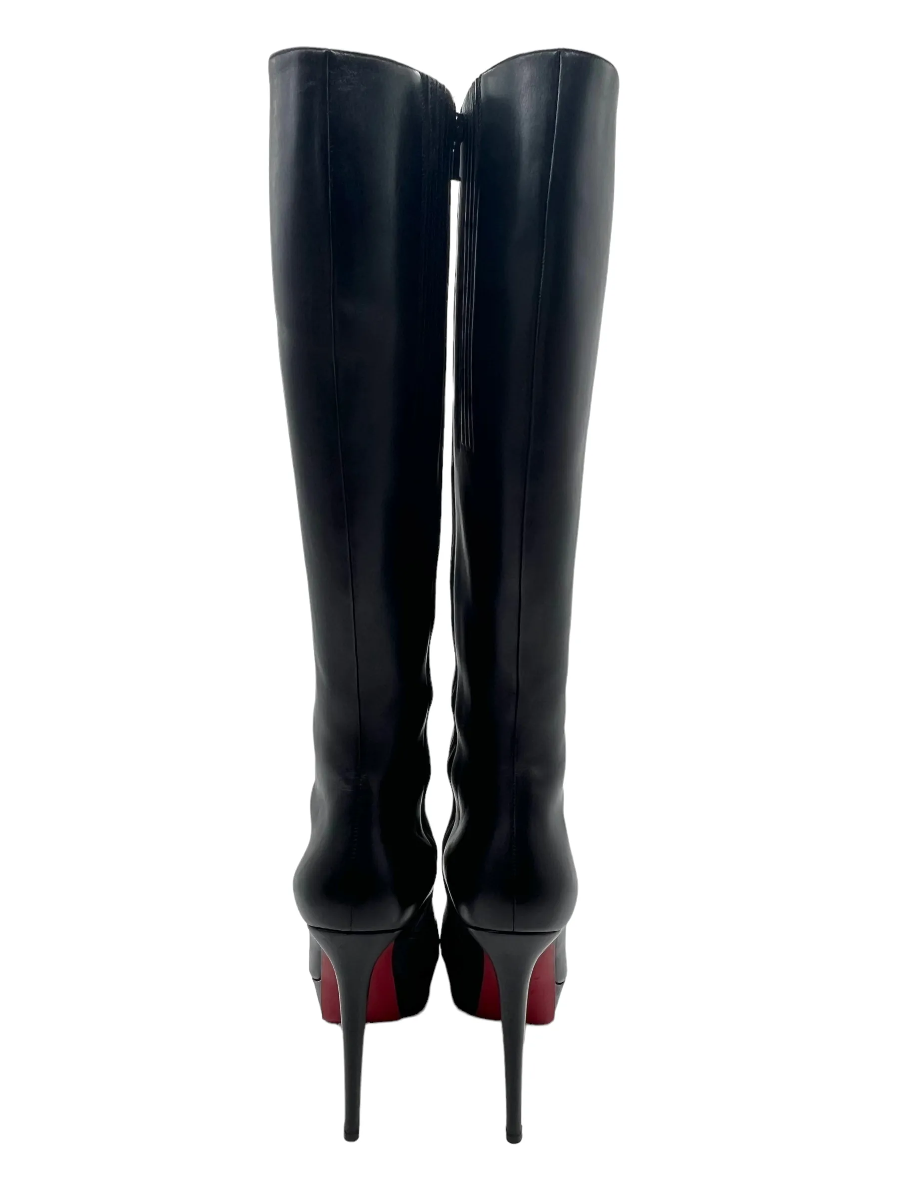 Christian Louboutin Black Bianca Botta 140 Size 39.5 Boots
