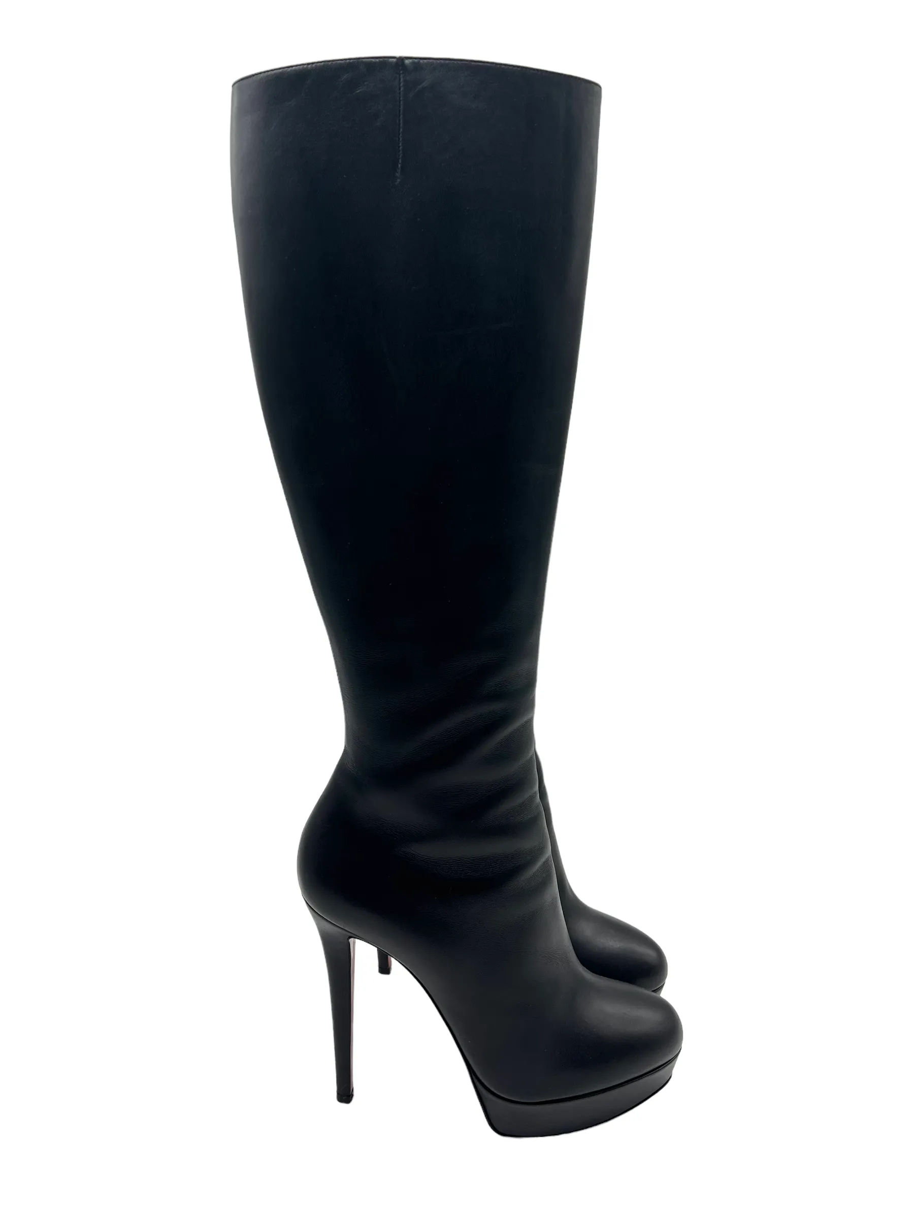 Christian Louboutin Black Bianca Botta 140 Size 39.5 Boots