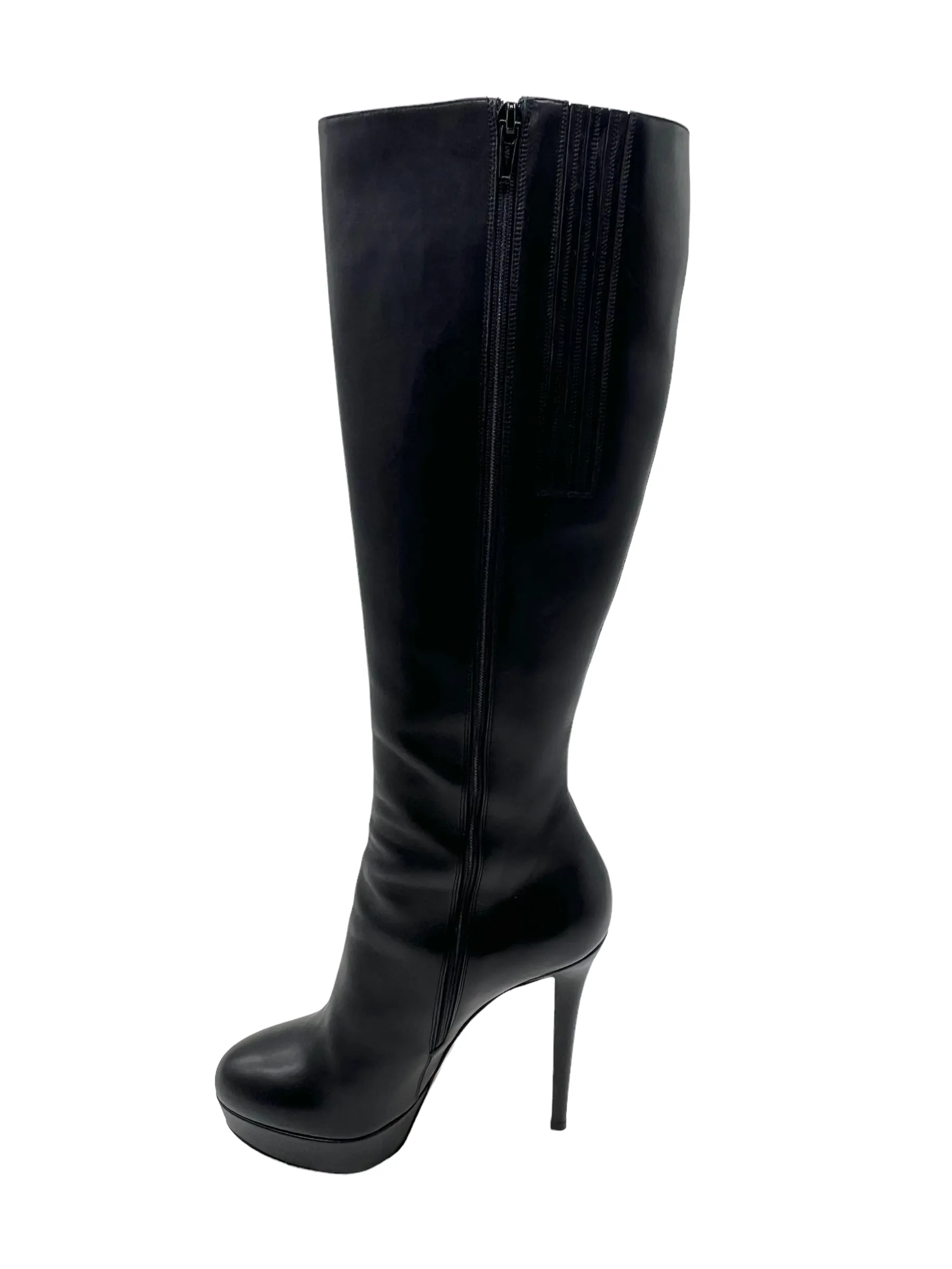 Christian Louboutin Black Bianca Botta 140 Size 39.5 Boots