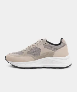 City Runner - Beige Suede/Textile