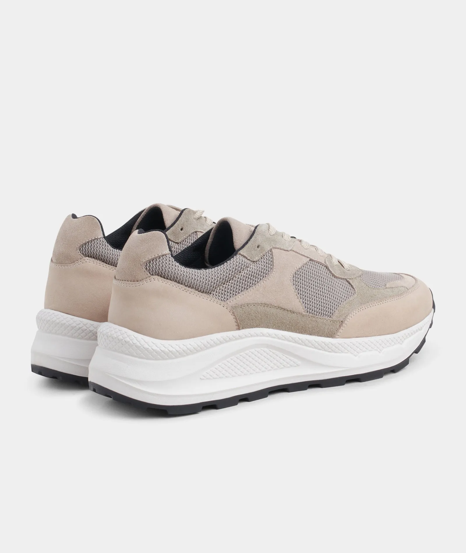 City Runner - Beige Suede/Textile