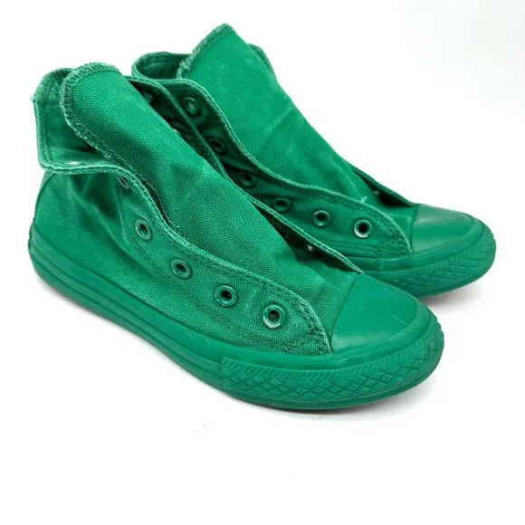 Converse Chuck Taylor All Star Hi 'Monochrome Bosphorus Green Big Kid Size 13.5