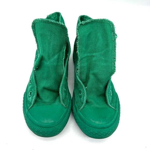 Converse Chuck Taylor All Star Hi 'Monochrome Bosphorus Green Big Kid Size 13.5