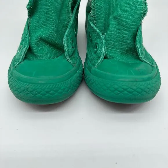 Converse Chuck Taylor All Star Hi 'Monochrome Bosphorus Green Big Kid Size 13.5