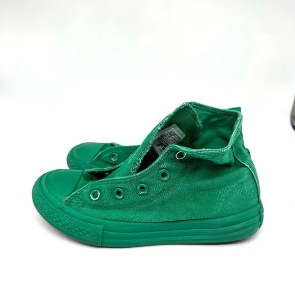 Converse Chuck Taylor All Star Hi 'Monochrome Bosphorus Green Big Kid Size 13.5