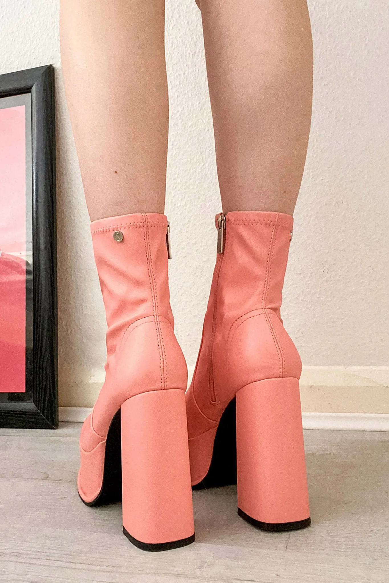Cotton Candy Platform Boots