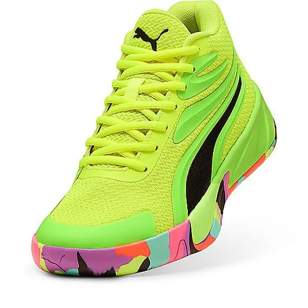 COURT PRO MARBLE JR Chaussures de basketball enfant PUMA