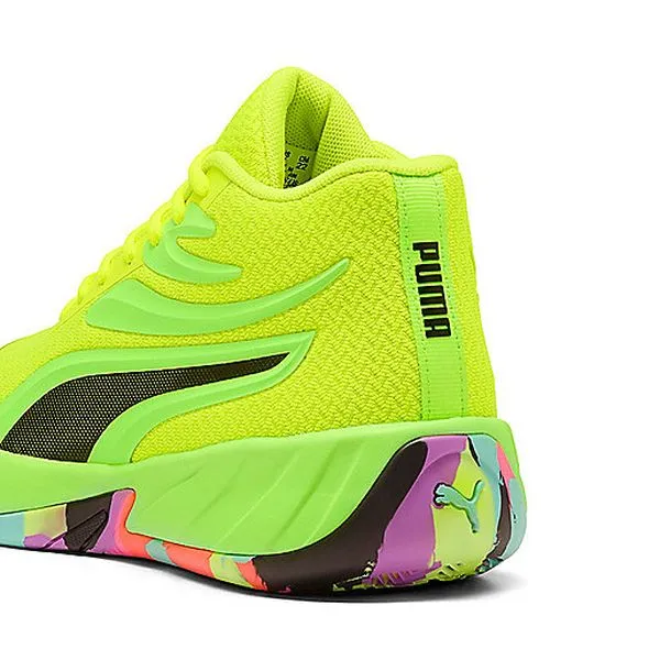 COURT PRO MARBLE JR Chaussures de basketball enfant PUMA