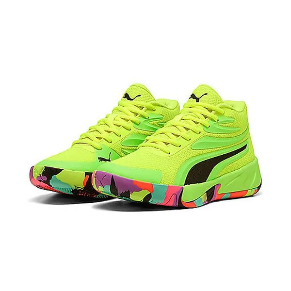 COURT PRO MARBLE JR Chaussures de basketball enfant PUMA