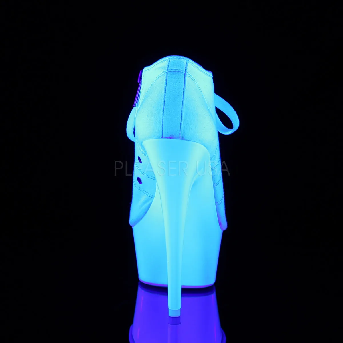 DELIGHT-600SK-01  White Canvas/Neon White
