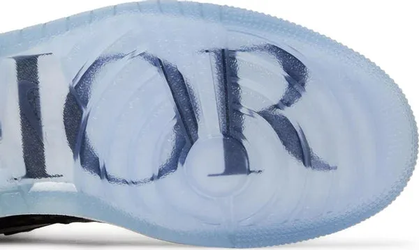 Dior x Air Jordan 1 High OG "Wolf Grey Sail Photon Dust White" Sneakers for Men