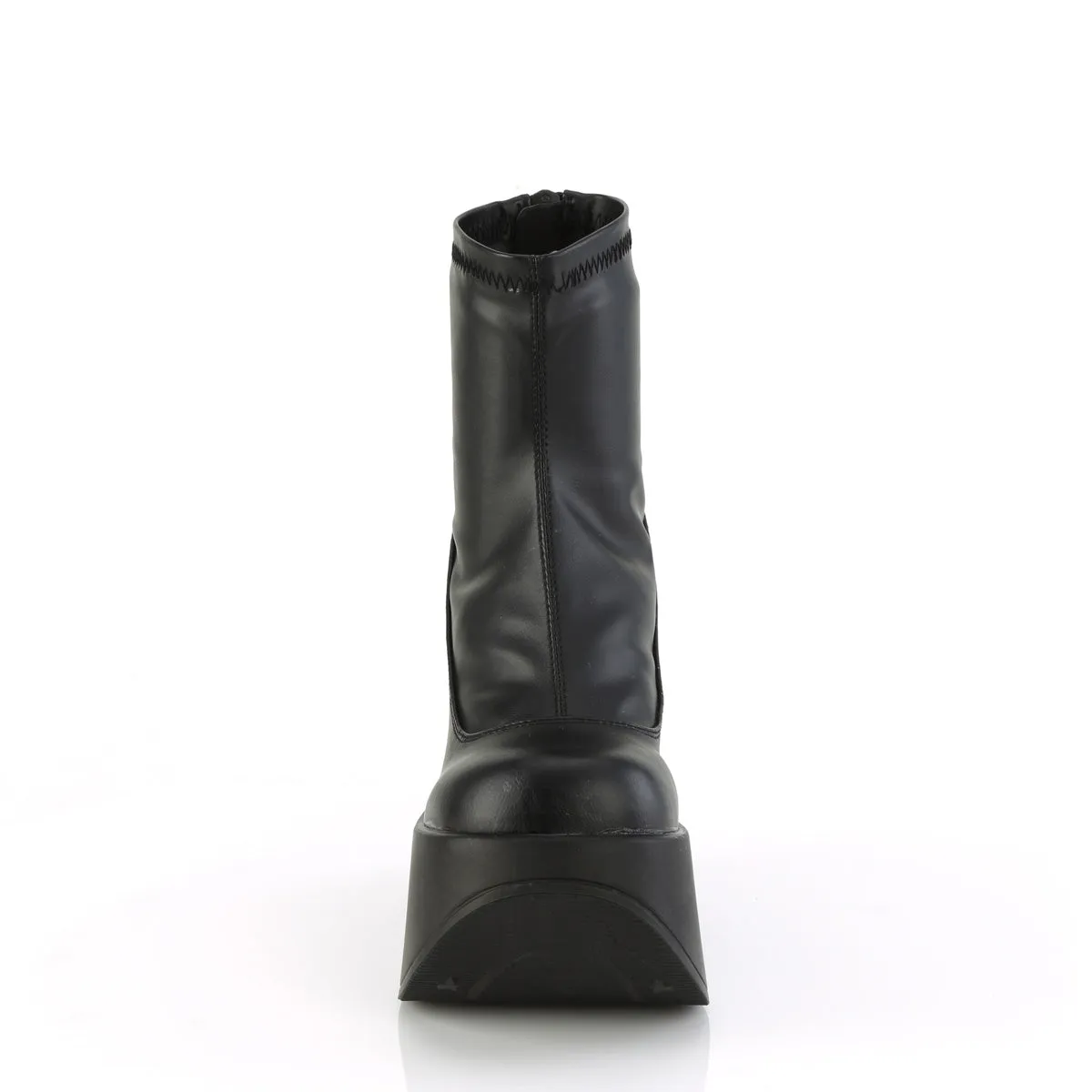 DYNAMITE-100  Black Stretch Vegan Leather