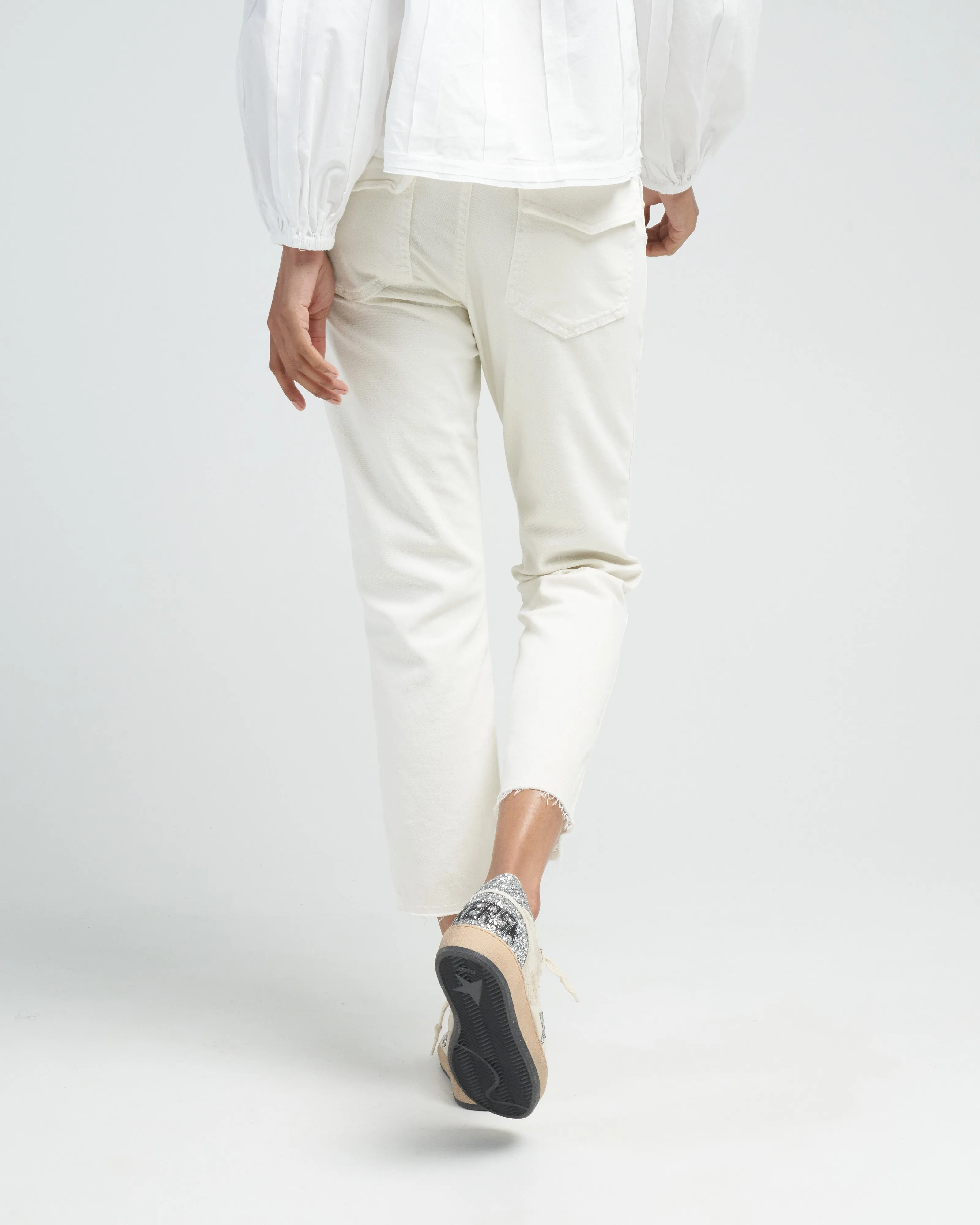 easy army trouser - white oak