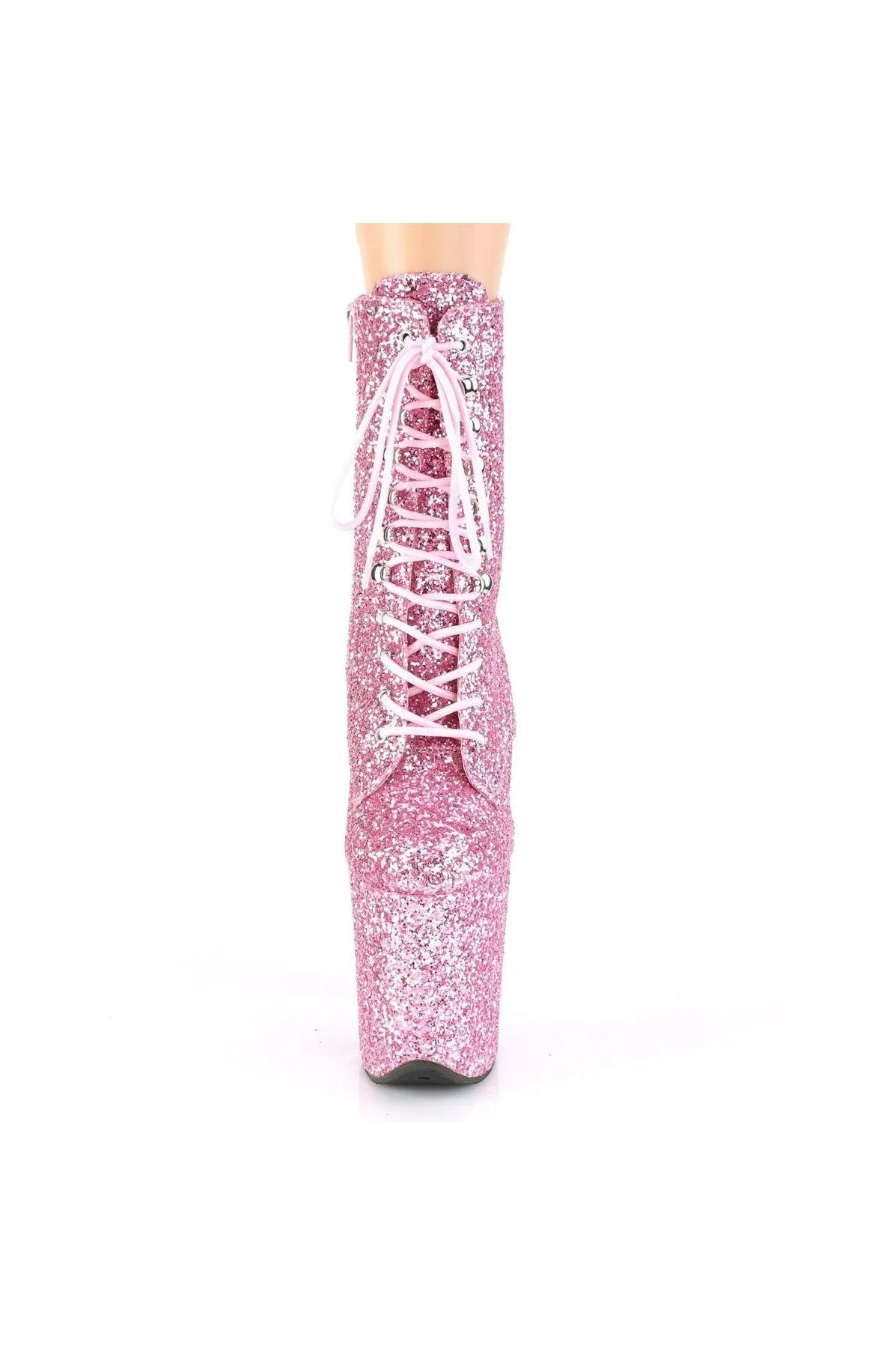 FLAMINGO-1020GWR Exotic Boot | Pink Glitter