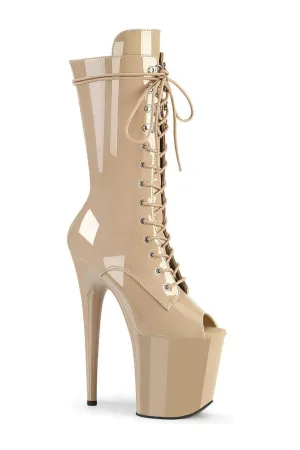 FLAMINGO-1051 Exotic Boot | Nude Patent