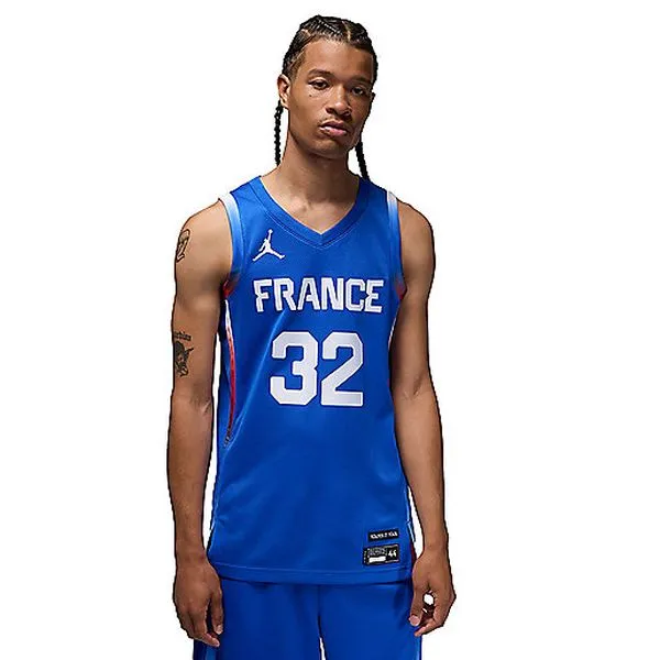 FRA M NK LMTD JSY RD NN OLY24 Maillot de basketball homme NIKE
