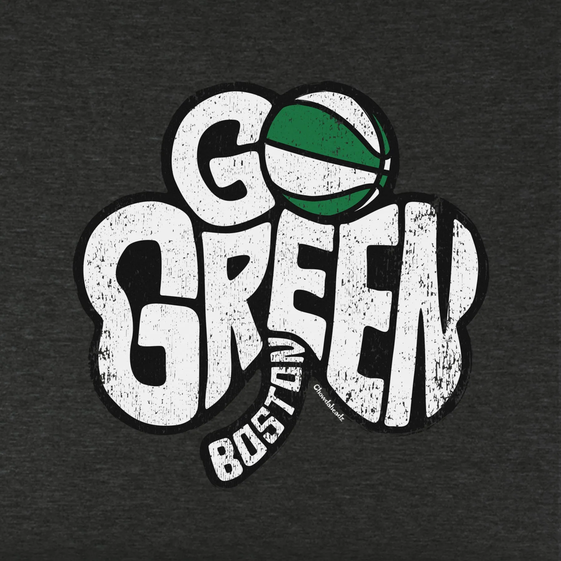 Go Green Boston Shamrock Youth Hoodie