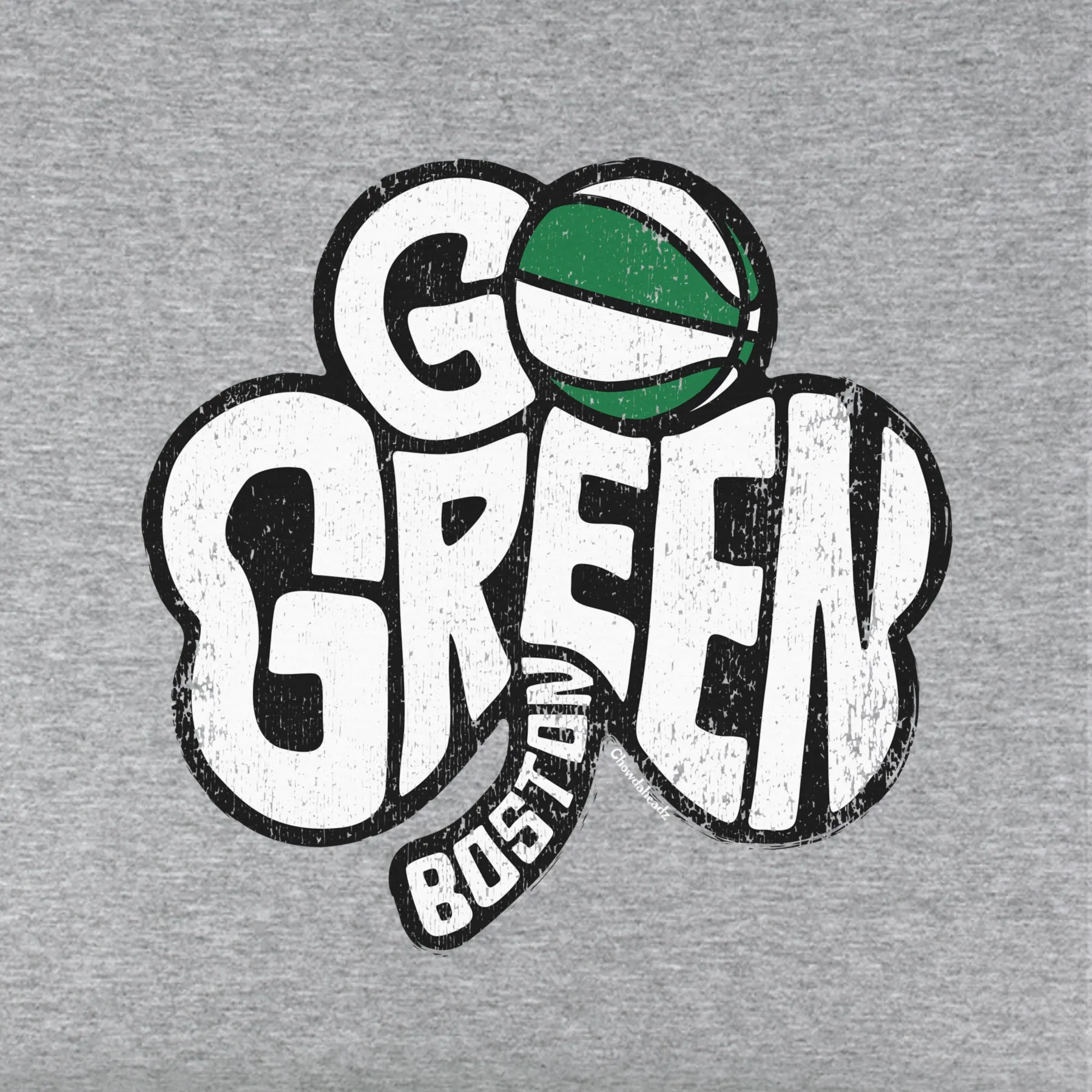 Go Green Boston Shamrock Youth Hoodie
