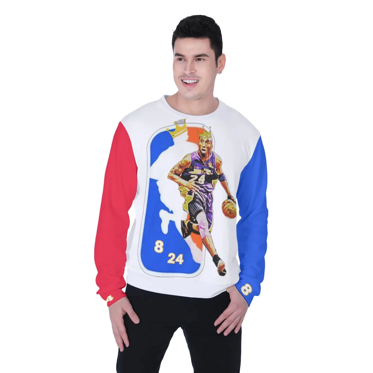 G.O.A.T KINGs "THE LOGO" LONG SLEEVE Heavy Fleece Sweatshirt