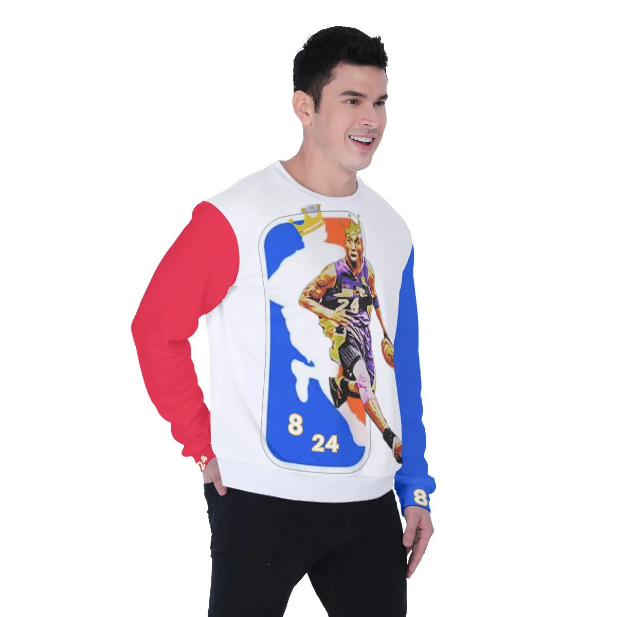 G.O.A.T KINGs "THE LOGO" LONG SLEEVE Heavy Fleece Sweatshirt