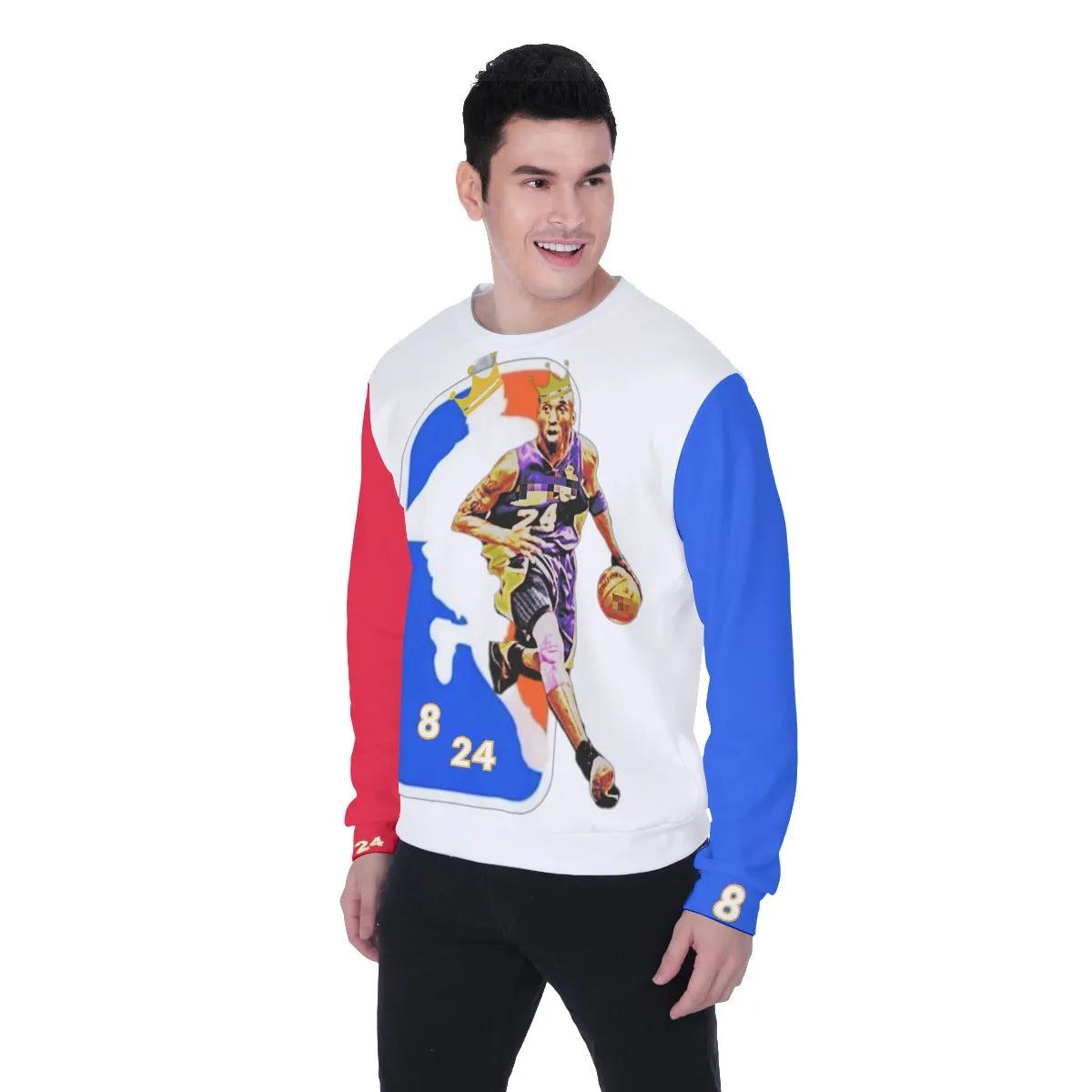 G.O.A.T KINGs "THE LOGO" LONG SLEEVE Heavy Fleece Sweatshirt