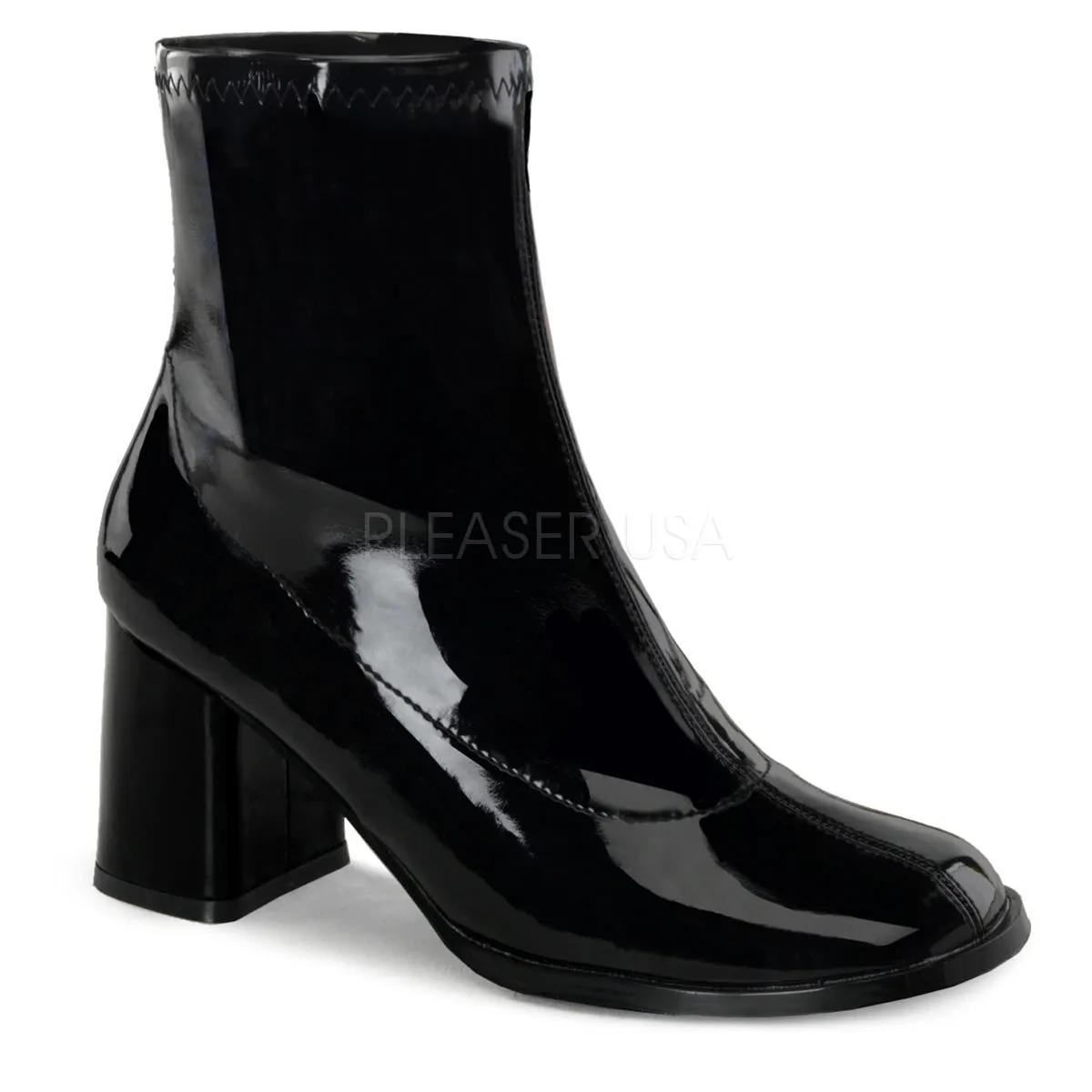 GOGO-150  Black Str Patent