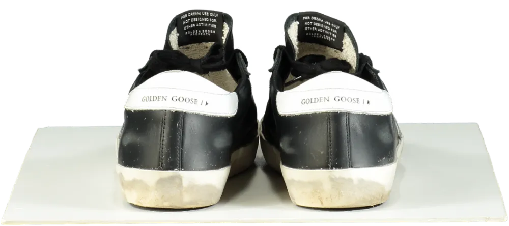 Golden Goose Black Superstar Sneakers UK 8 EU 42