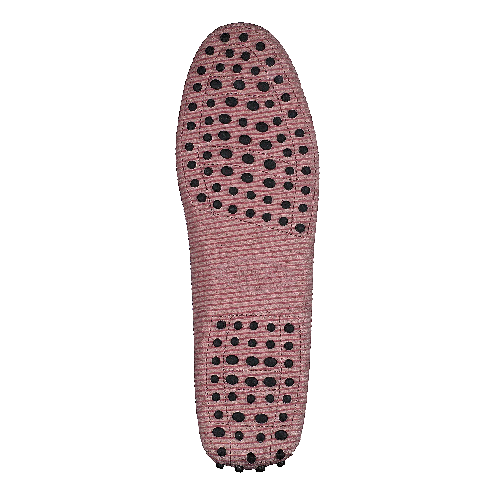 Gommino Suede Loafers Light Pink
