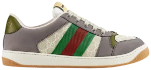 Gucci Screener 'GG Canvas - Grey Beige' Sneakers for Men